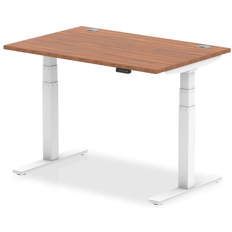 Rayleigh Air Height Adjustable Sit Stand Desk With Cable Ports